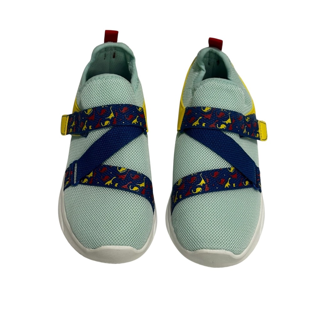 Kids Sneakers Slip On Dinosaur Print Casual Shoes